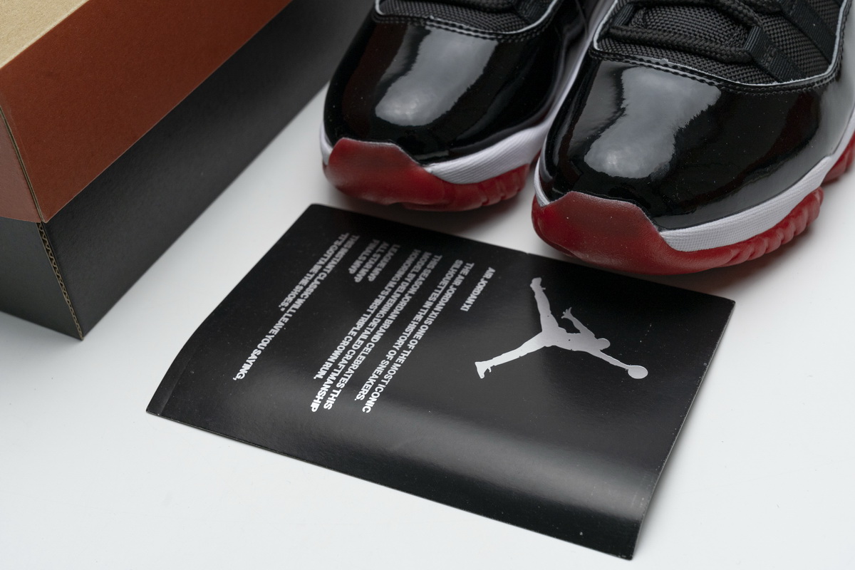 DG Air Jordan 11 Retro “Bred 2019  378037-061