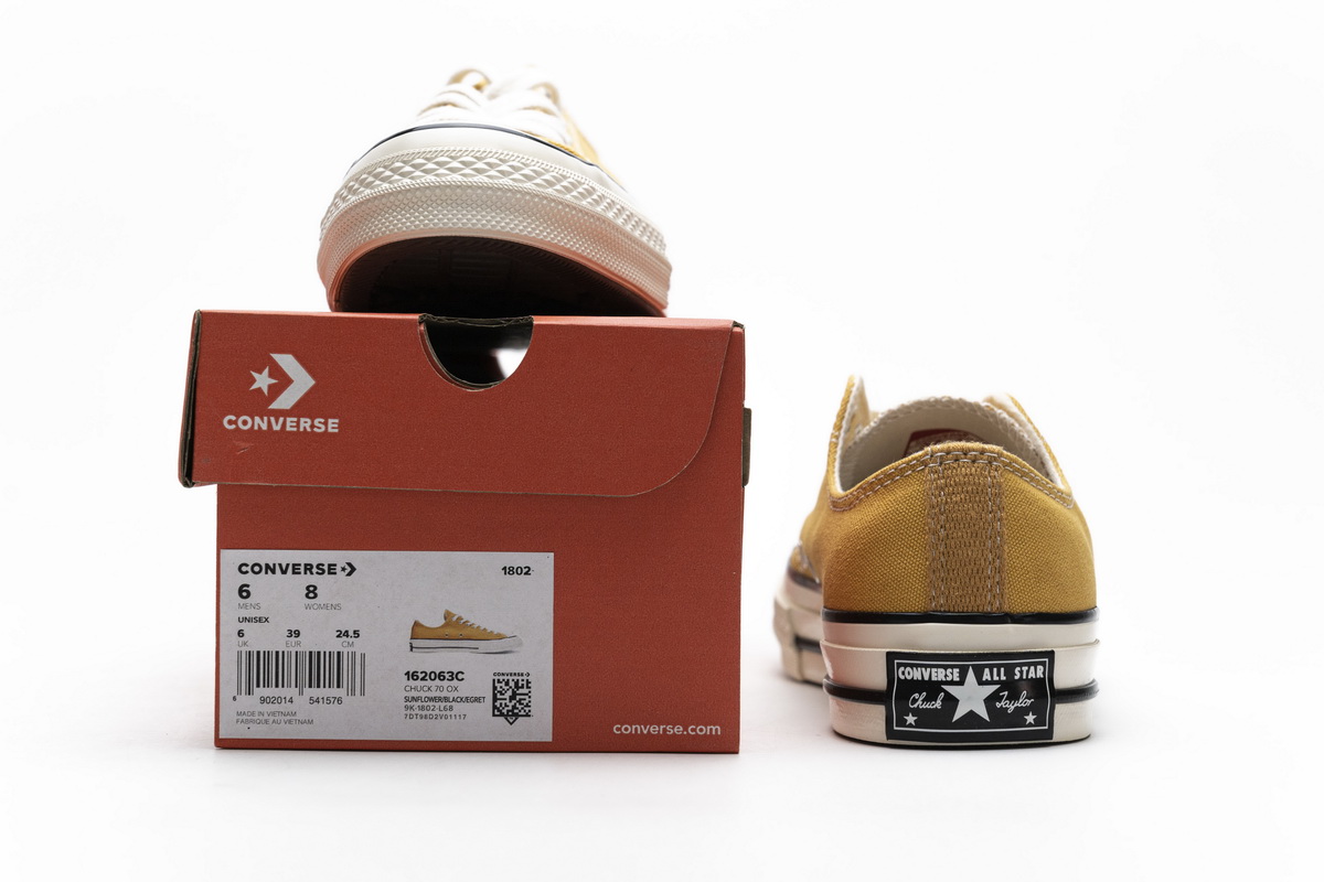 Converse Chuck 70 OX Sunflower Black Egret   162063C