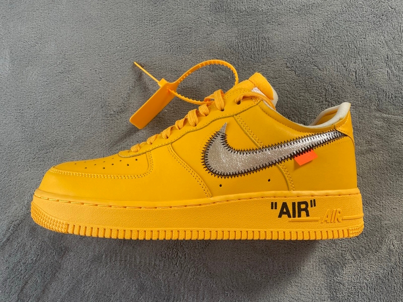 Off-White x Nike Air Force 1 Low University Gold DD1876-700