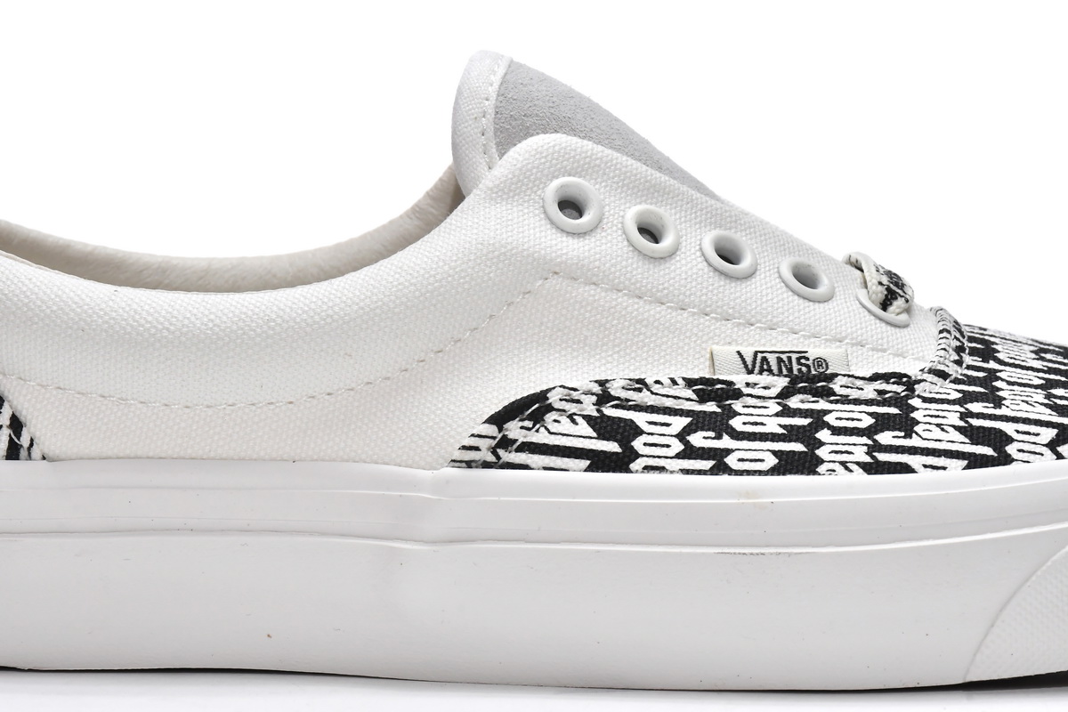 Fear Of God x Vans Era 95 DX White Black FOG  VN0A3MQ5PZP1