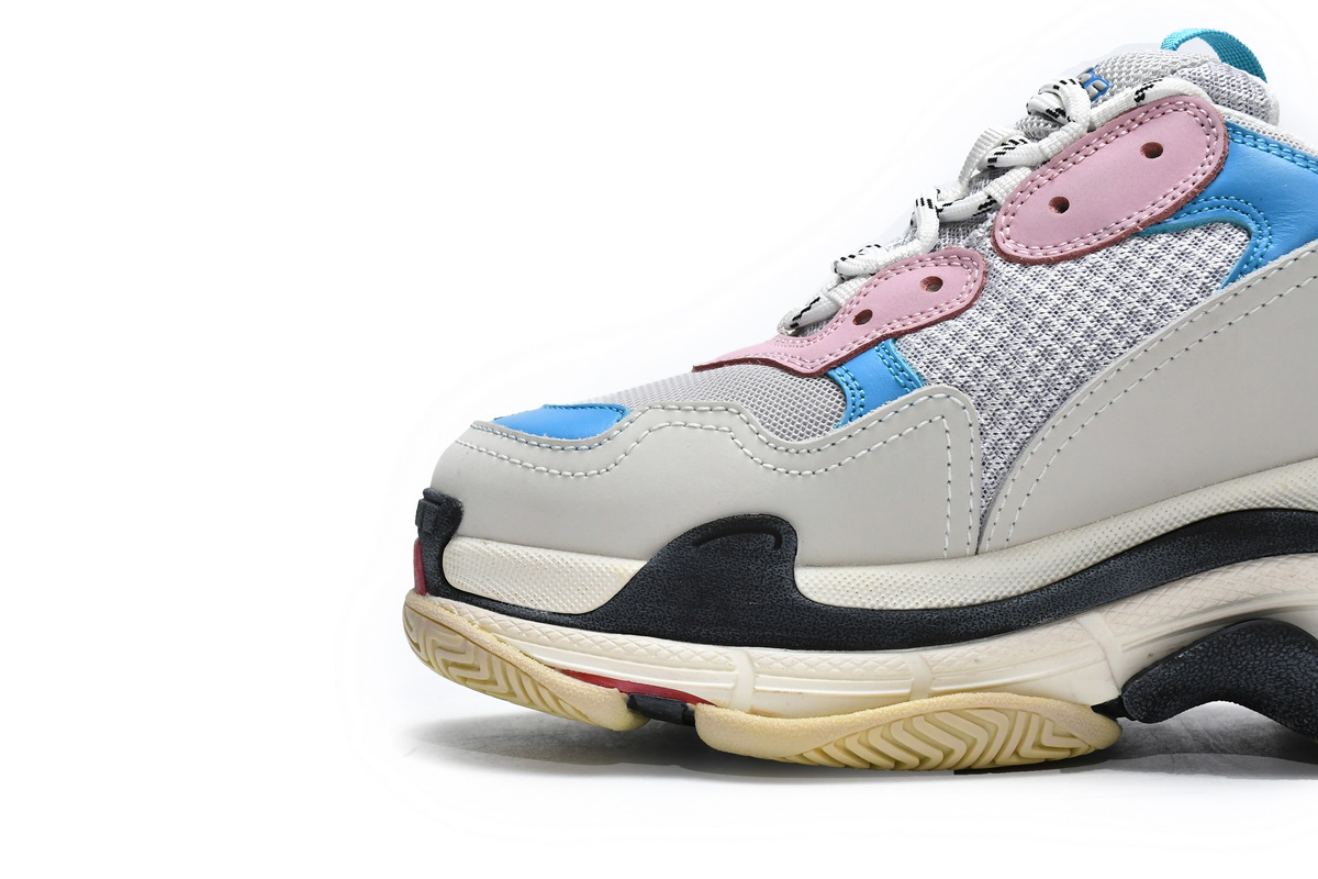 Ba***ci*ga Triple S Tide Pink  524039 W09OH 4196