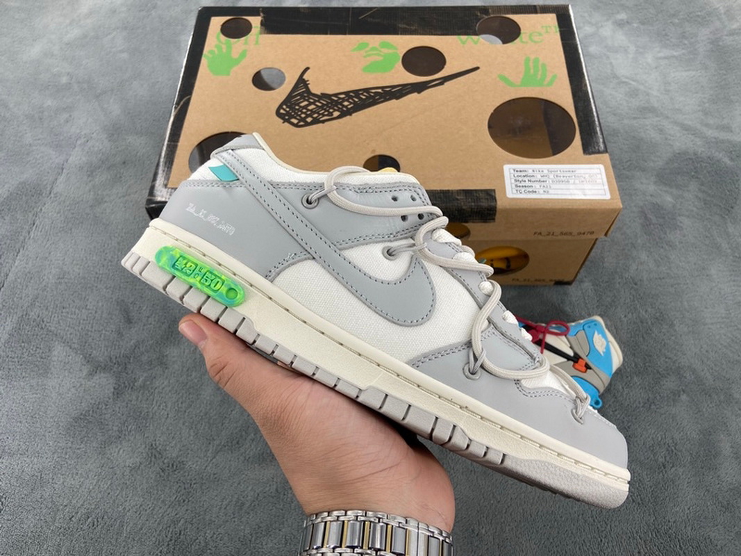 OFF WHITE x Nike Dunk SB Low The 50 NO42  DM1602-117