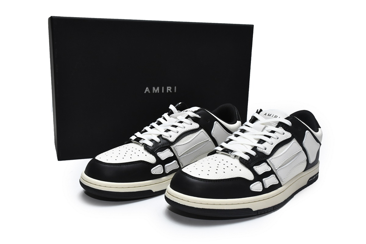 AMIRI Skel Top Low Whtie  MFS003-004