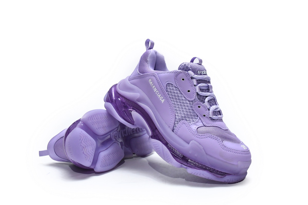 Ba***ci*ga  Triple S Purple 544351 W2GA1 5890