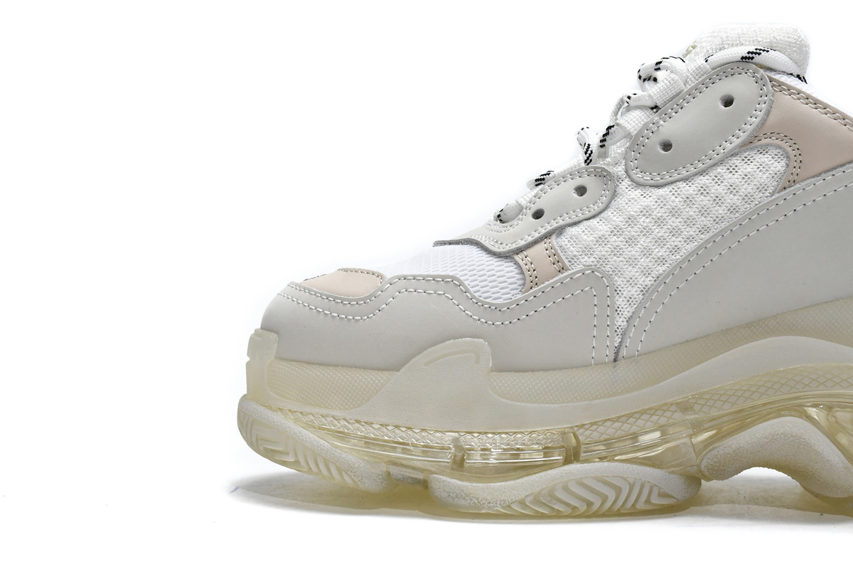 Ba***ci*ga Triple S White   544351 W09E1 9000