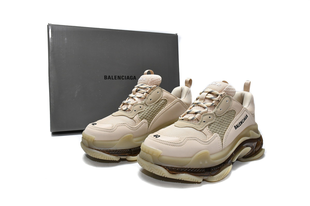 Ba***ci*ga  Triple S Nude   544351 W2GA1 9710