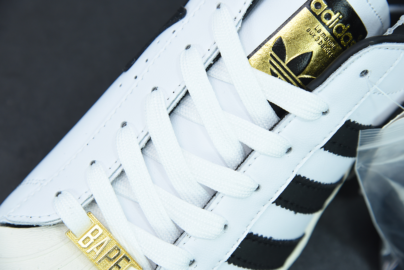adidas Superstar 80s Bape White Black GZ8980