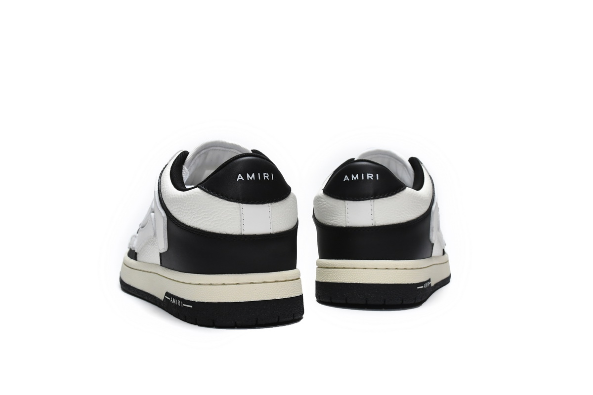 AMIRI Skel Top Low Whtie  MFS003-004