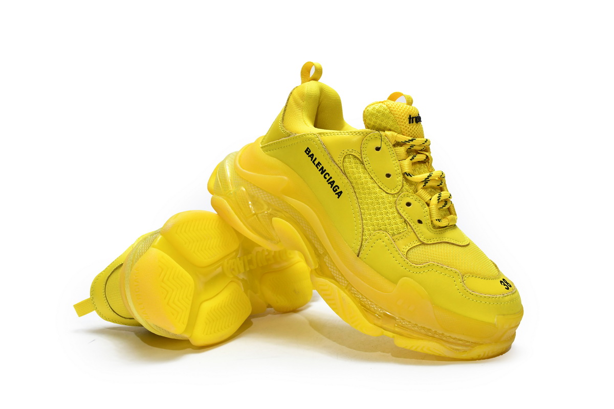 Ba***ci*ga Triple S Yellow   541624 W0901 7500