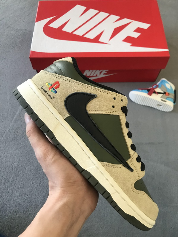 Travis Scott x PlayStation x Nike Dunk Low SP   CU1726-100