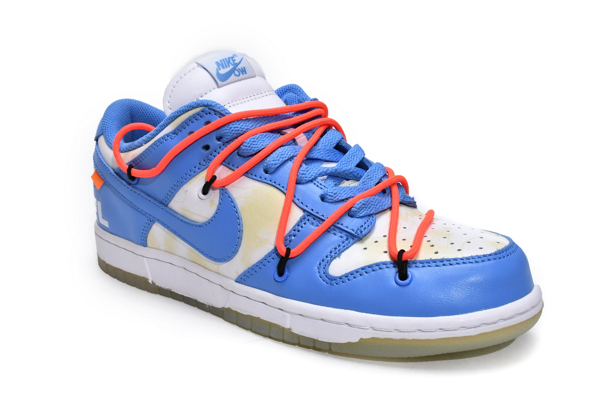 Off White x Futura x Dunk Low SB UNC  DD0856-403