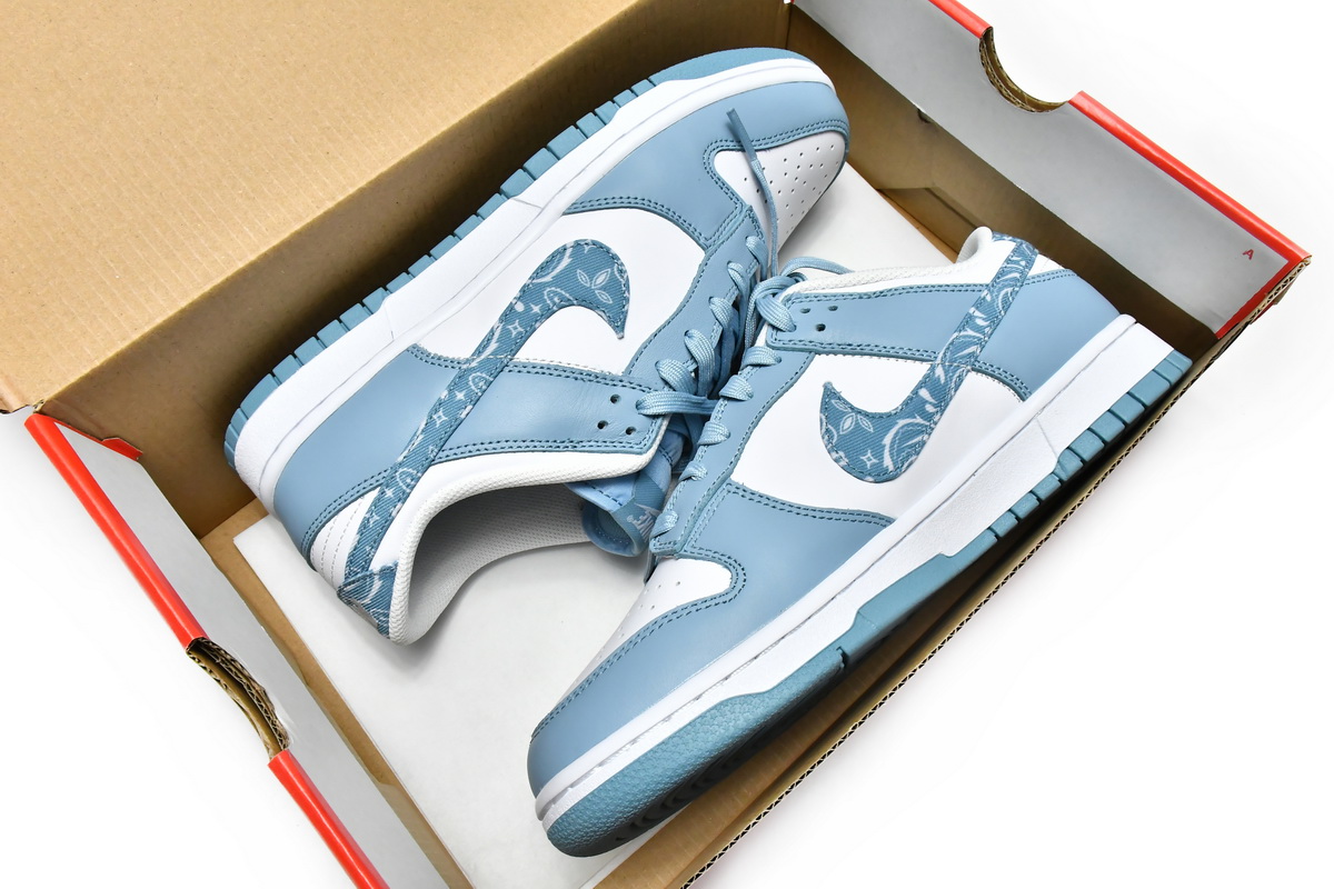 Nike SB Dunk Low Blue Paisley   DH4401-101