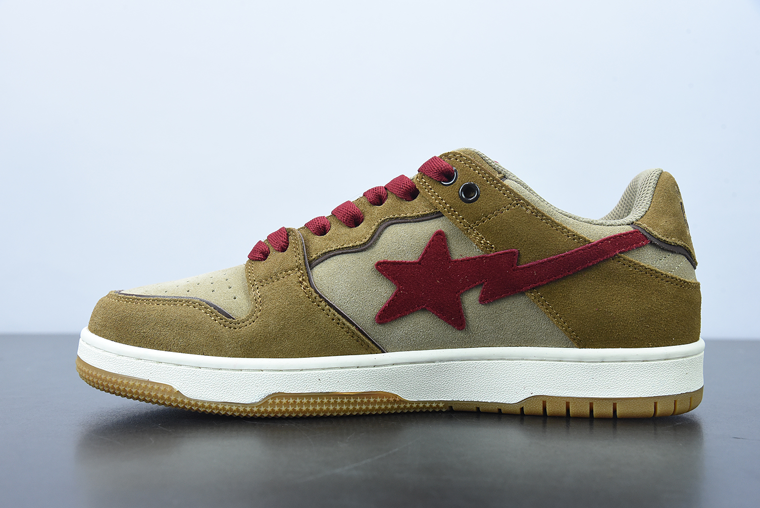 A Bathing Ape Sk8 Sta Wheat Red 1G801009I