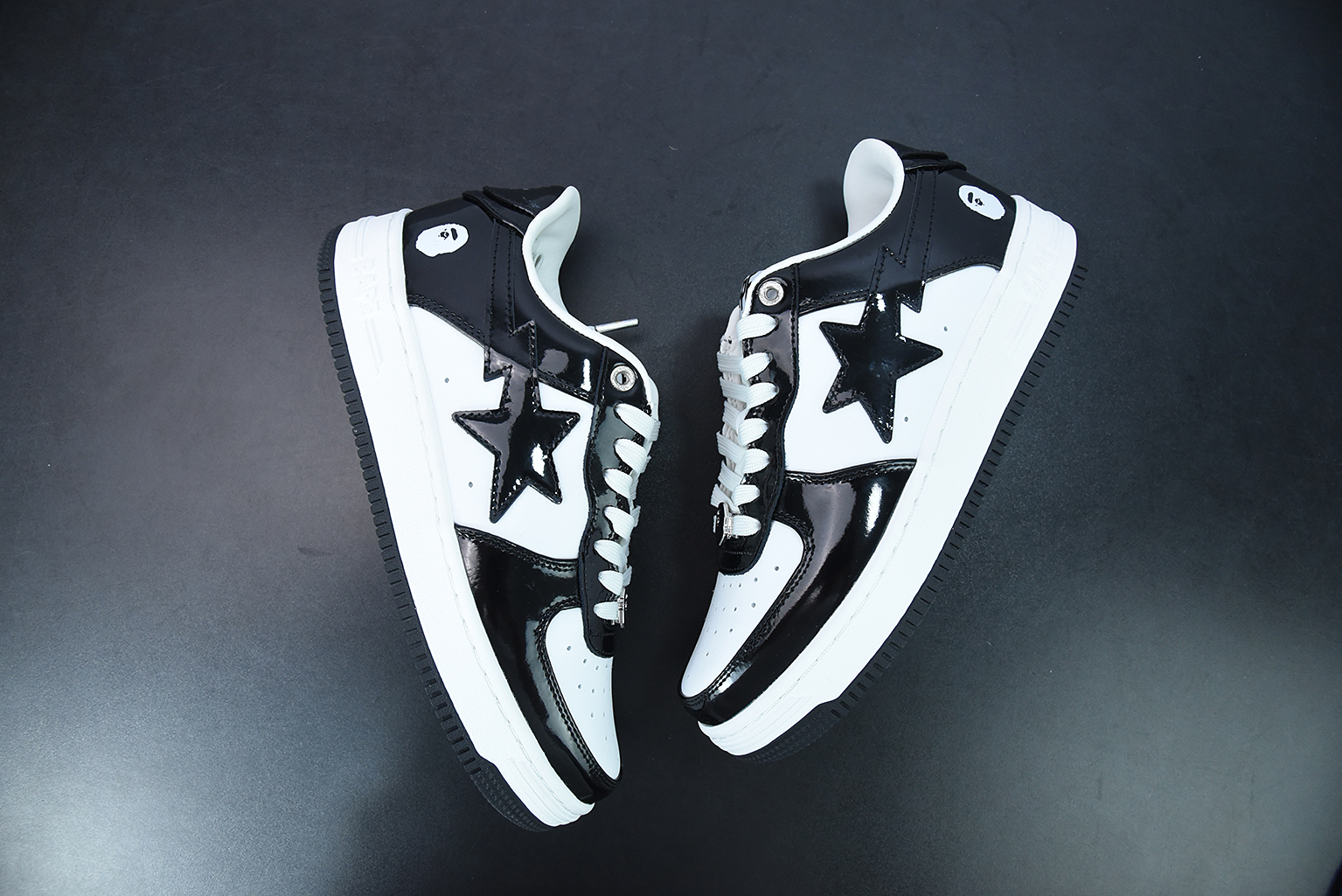 A Bathing Ape Bape Sta Low Black 1H70191001