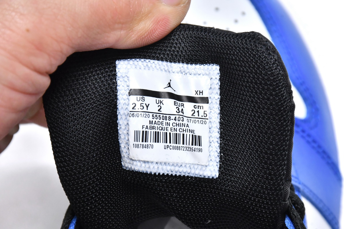 KID shoes Air Jordan 1 Mid PS Game Royal  555088-403