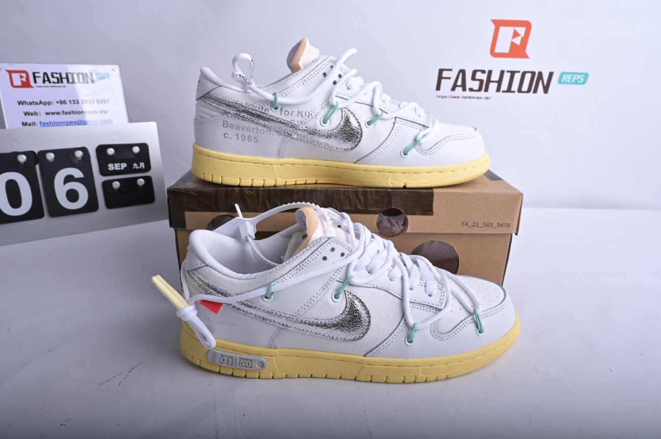 OFF WHITE x Nike Dunk SB Low The 50 NO.1   DM1602-127