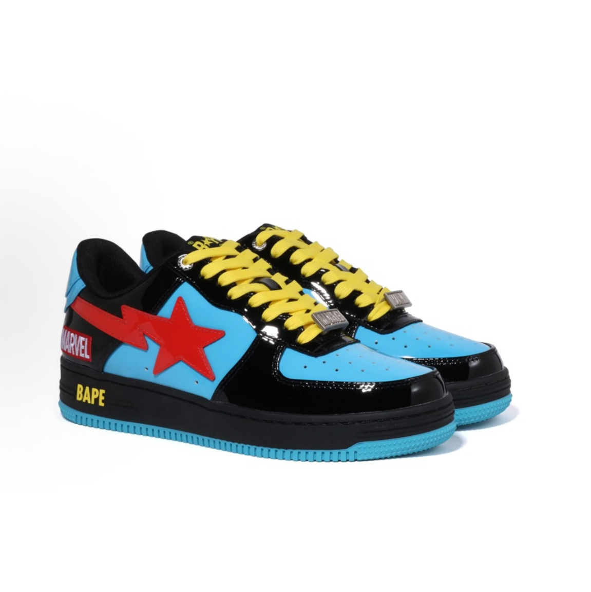 A Bathing Ape Bape Sta Marvel Comics Black 001FWI731907