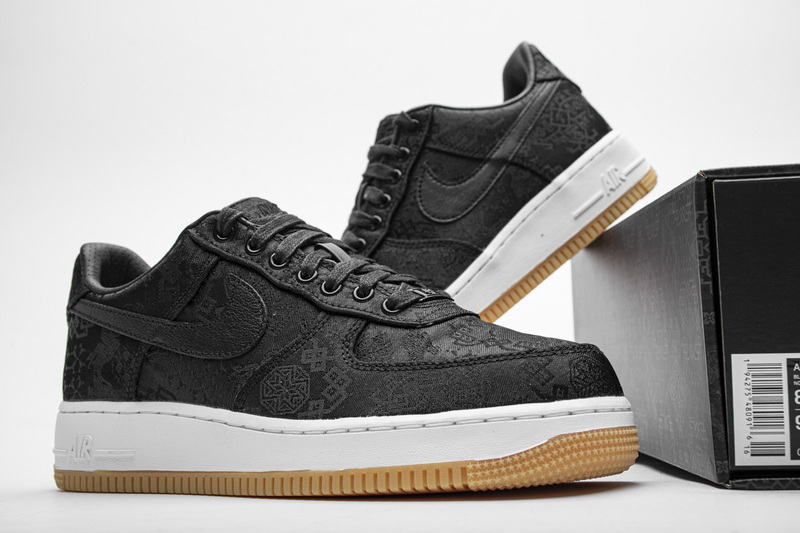 Fragment Clot x Nike Air Force 1 PRM Black  CZ3986-001