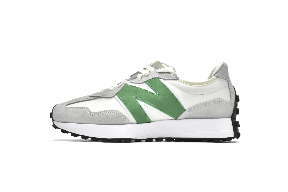 N*w B*lance 327 White Green   WS327LG