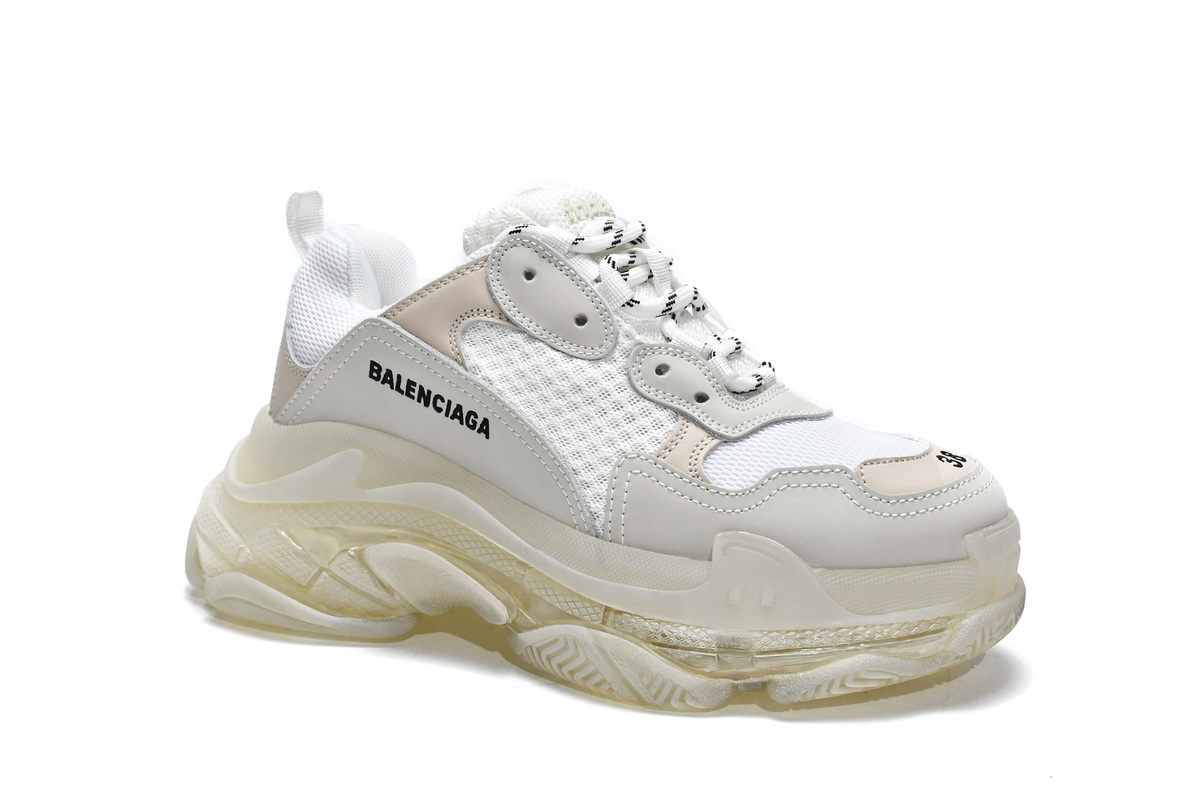 Ba***ci*ga Triple S White   544351 W09E1 9000