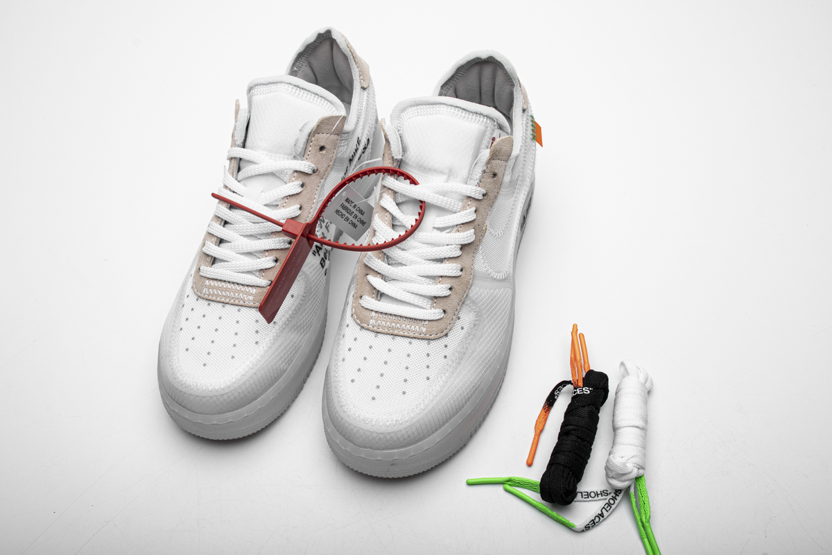 OFF White X Air Force 1 Low White AO4606-100
