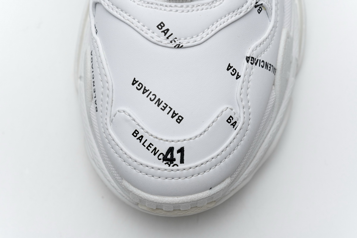 Ba***ci*ga Triple S White  524039 W06E2 2021