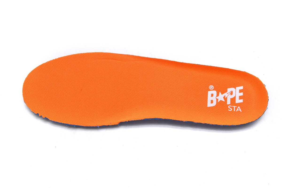 A Bathing Ape Bape Sta Low Grey Orange  1H70-291-002