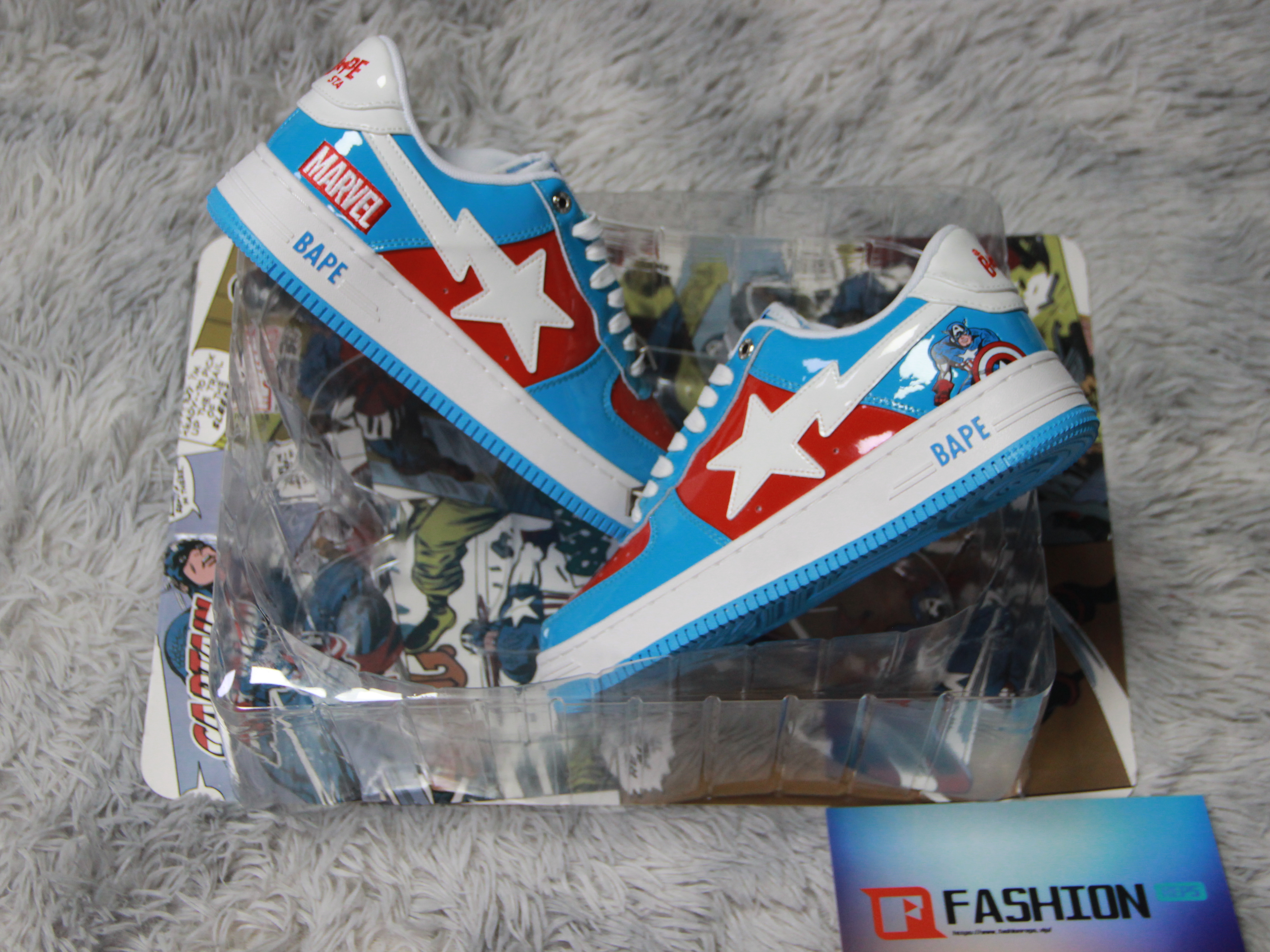 A Bathing Ape Bape Sta Marvel Comics Captain America 001FWI731903