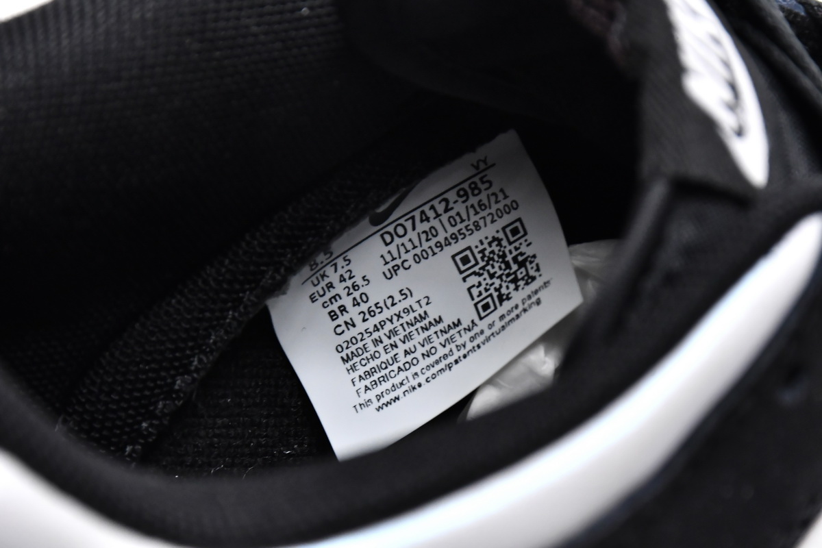 Nike Dunk Low Pearl Black  DO7412-985