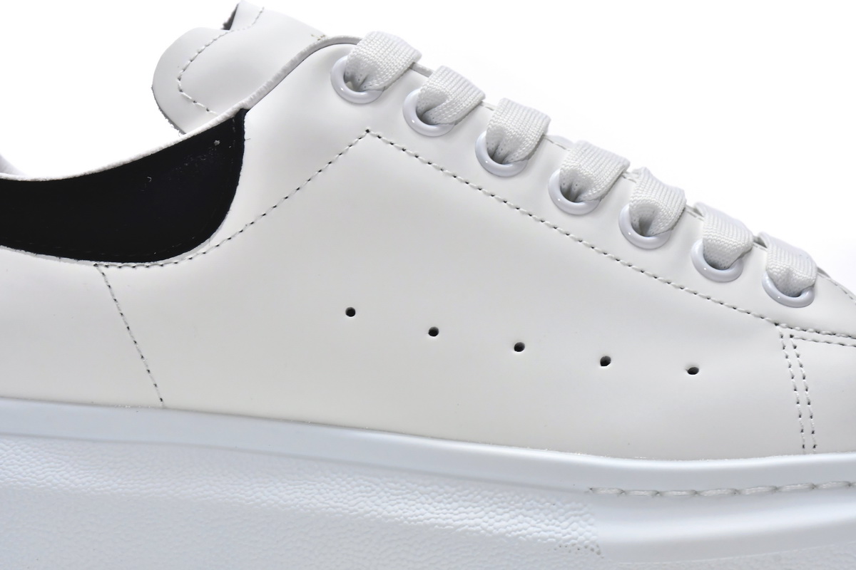 Alexander McQueen Sneaker White Black 462214 WHGP7 9001