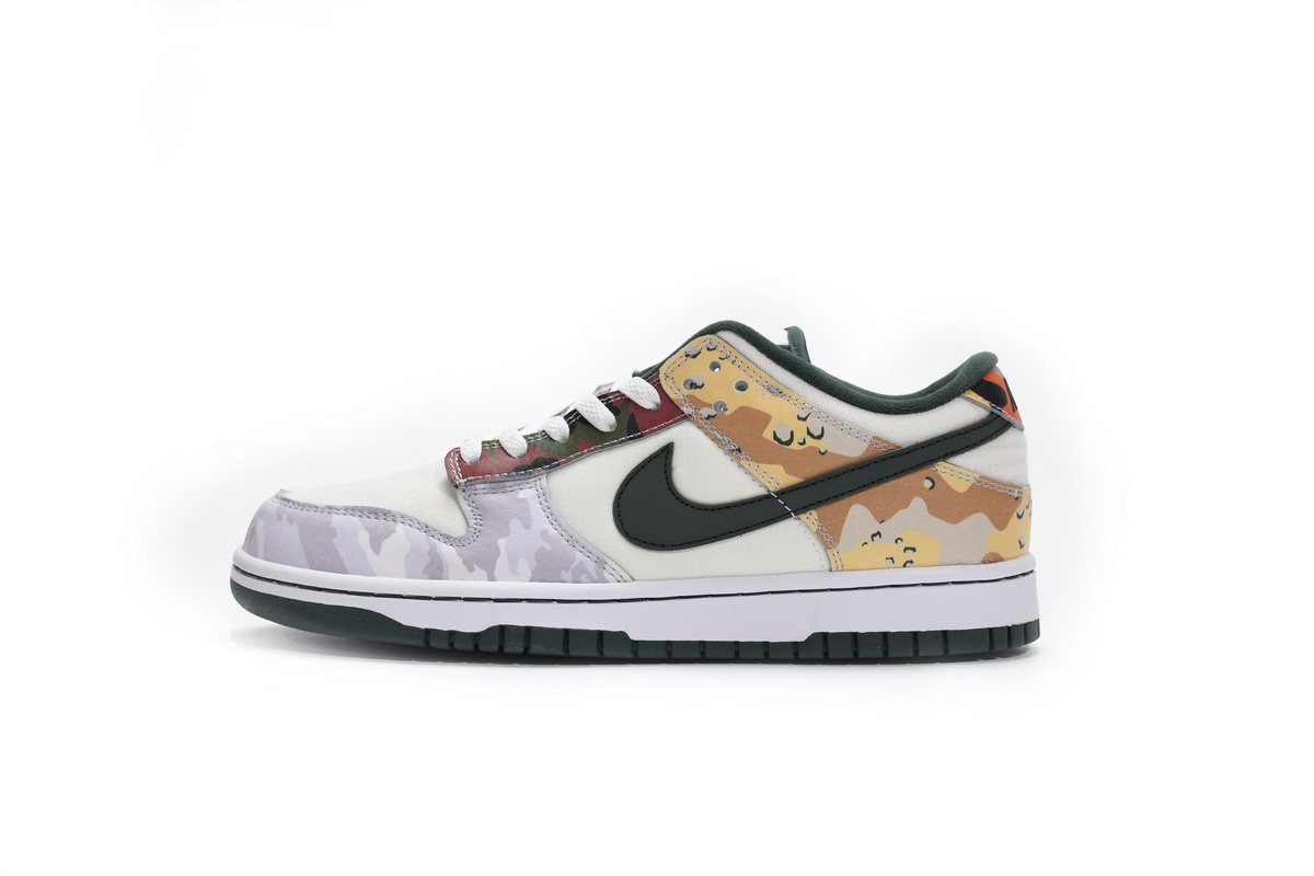 Nike Dunk Low SE Sail Multi-Camo   DH0957-100