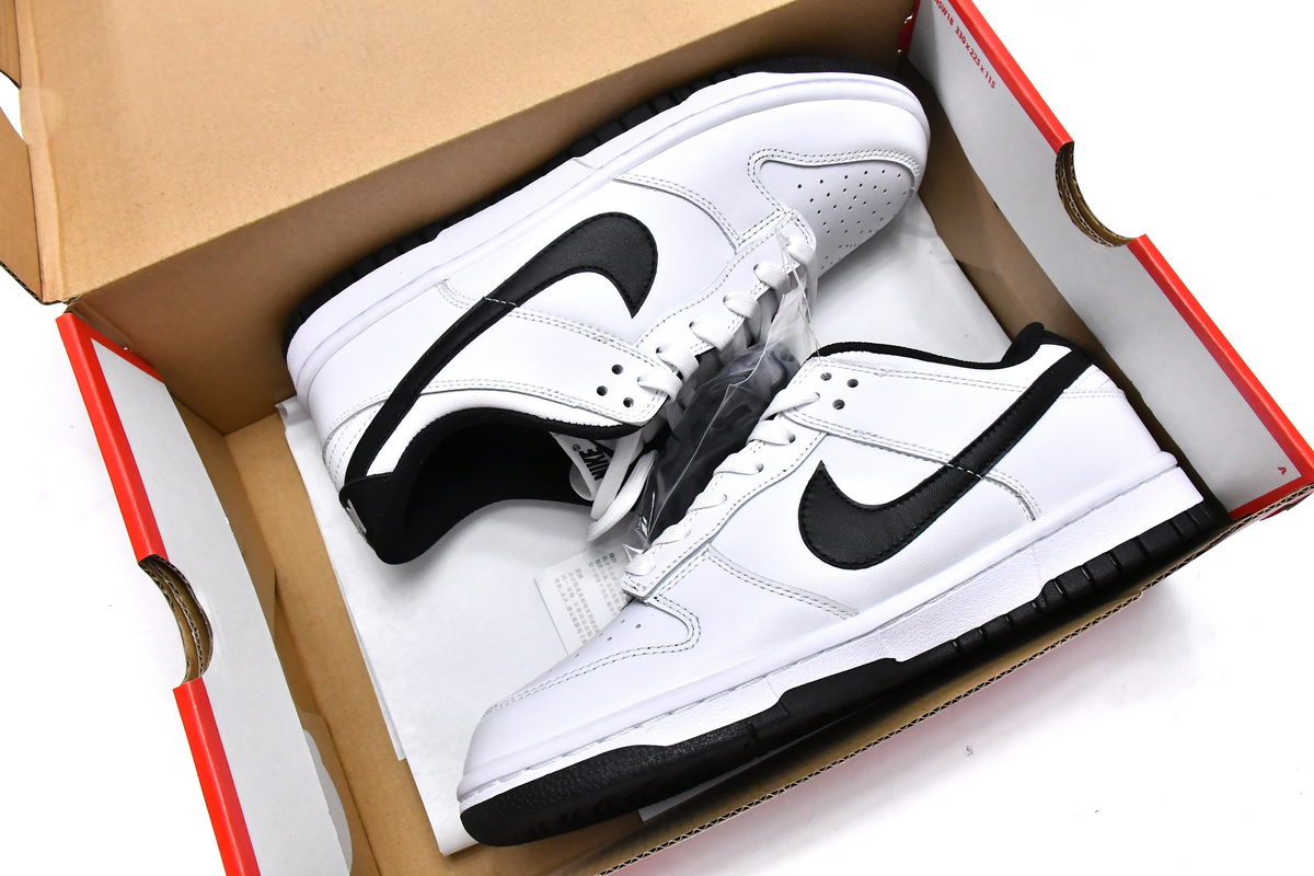 Nike Dunk Low White Black  DD1503-113