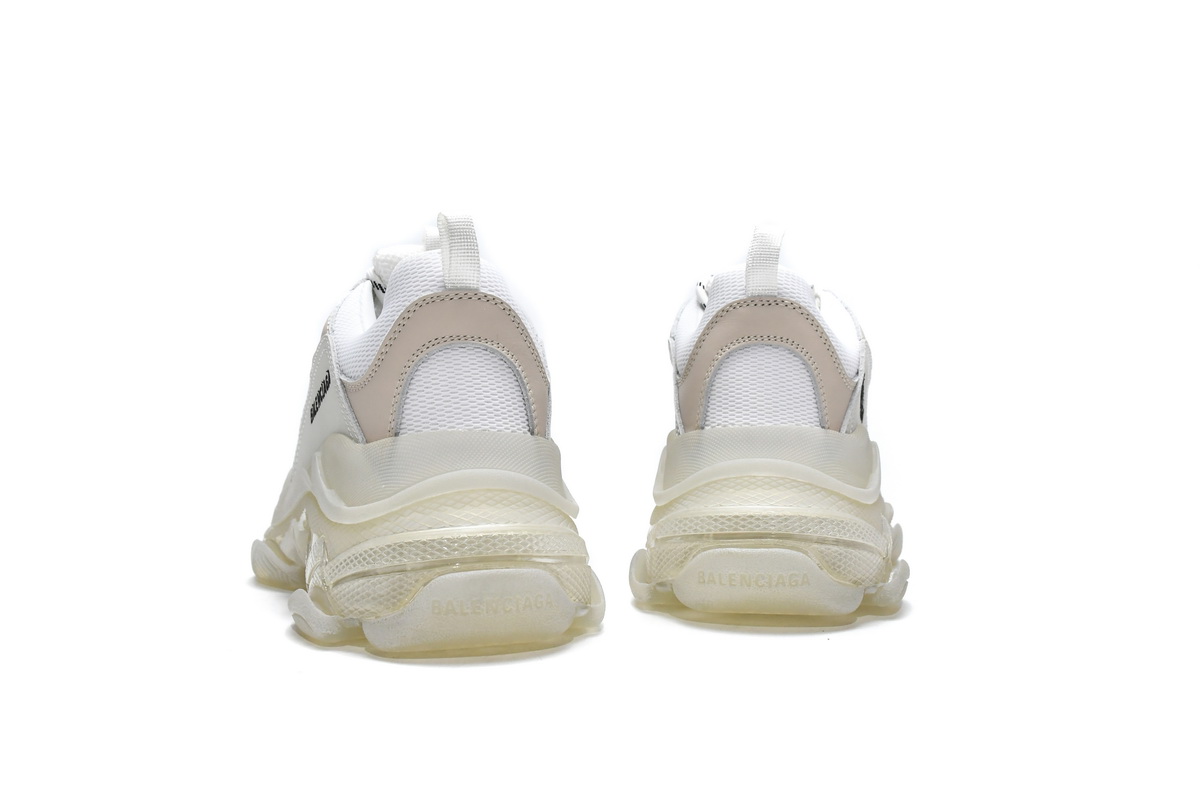 Ba***ci*ga Triple S White   544351 W09E1 9000
