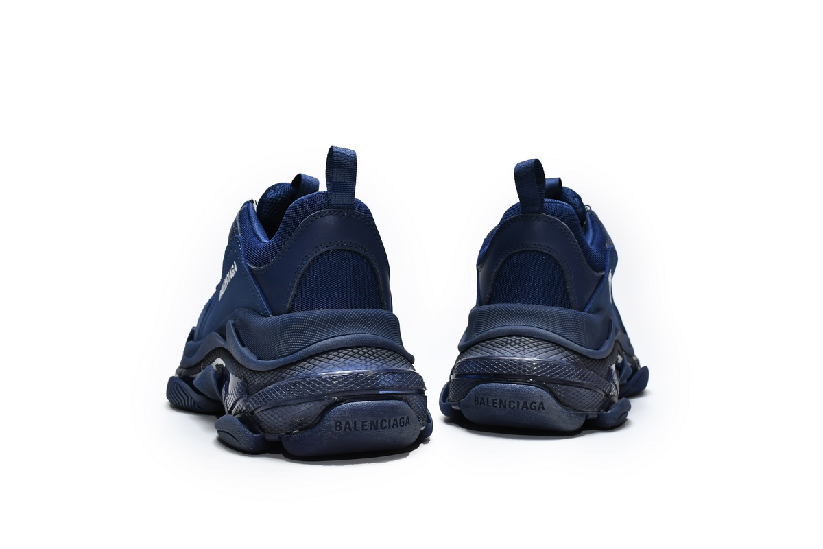 Ba***ci*ga Triple S Dark Blue  541624 W091 4107