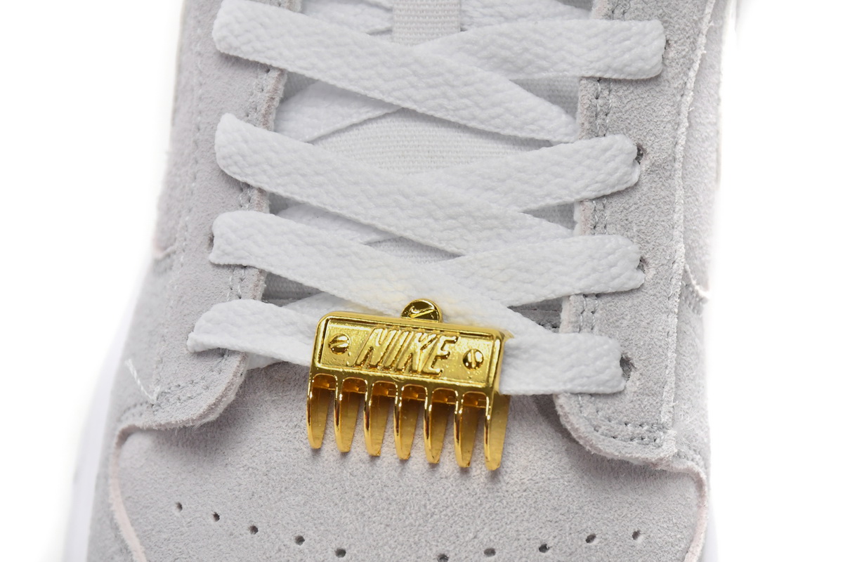 Nike Dunk Low Barber Shop - Grey   DH7614-500