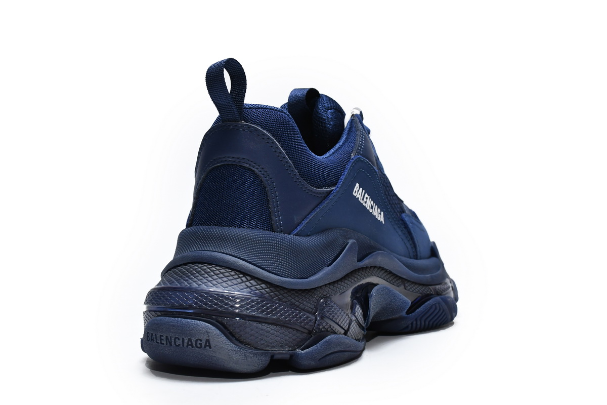 Ba***ci*ga Triple S Dark Blue  541624 W091 4107