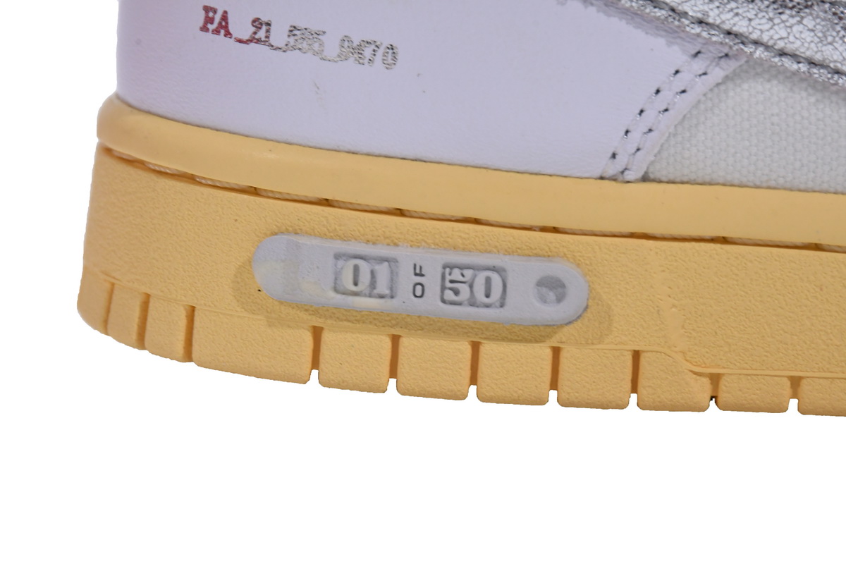 OFF WHITE x Nike Dunk SB Low The 50 NO.1   DM1602-127