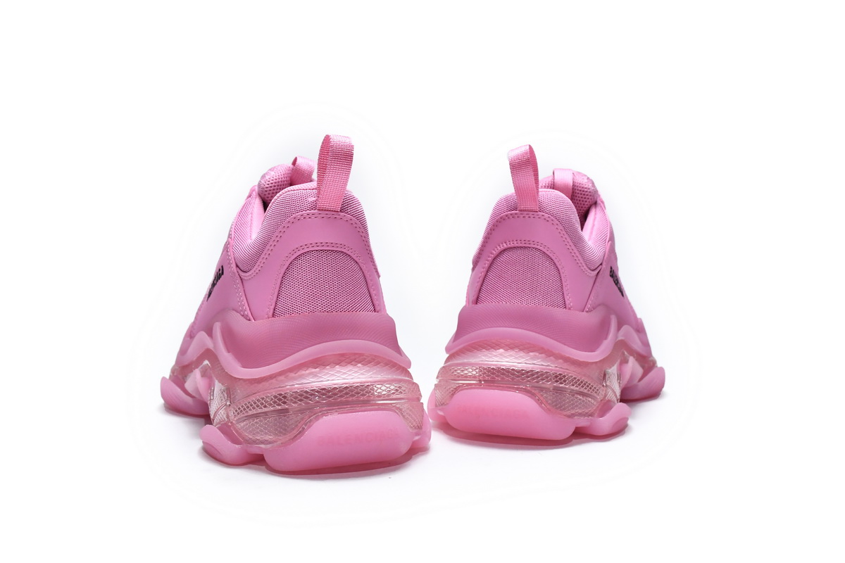 Ba***ci*ga Triple S Pink Red  544351 W2GA1 5760