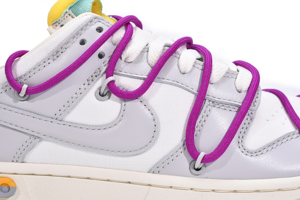 OFF WHITE x Nike Dunk SB Low The 50 NO.21   DM1602-100