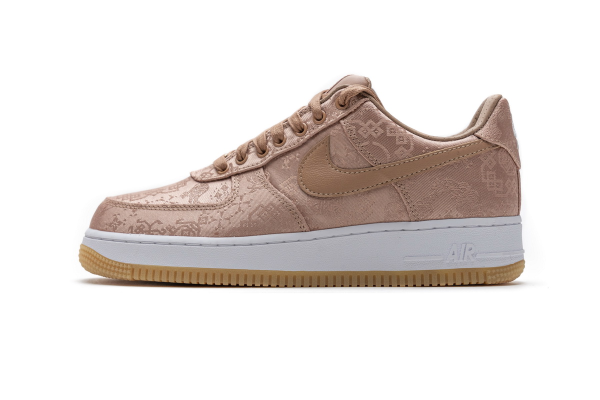CLOT x Nike Air Force 1 Low “Rose Gold”  CJ5290-600
