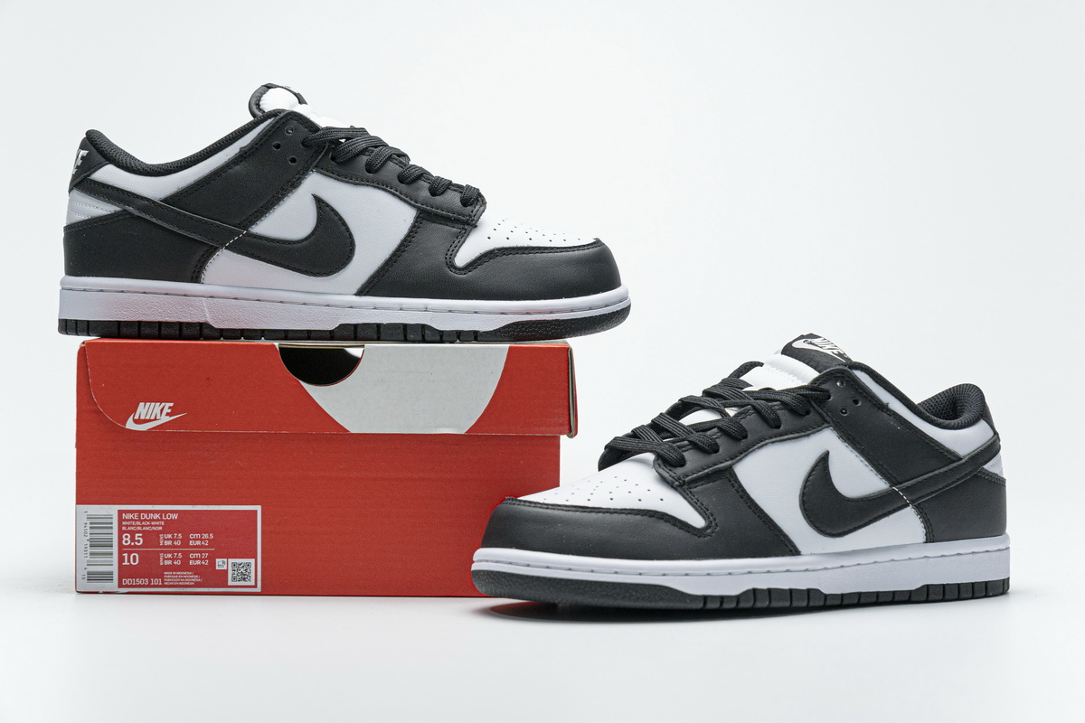 Nike Dunk Low Retro “Black”   DD1503-101
