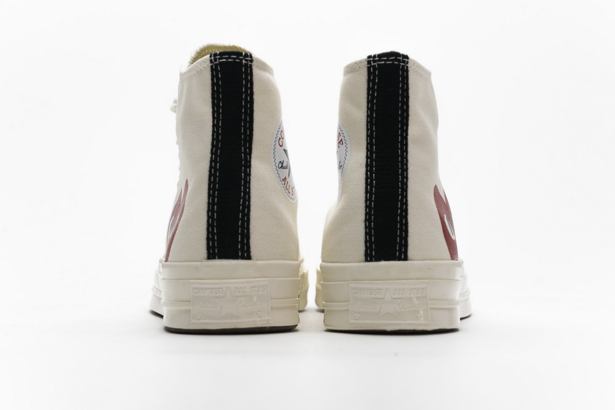 CDG Play x Converse Chuck Taylor All Star 70 High Top  150205C