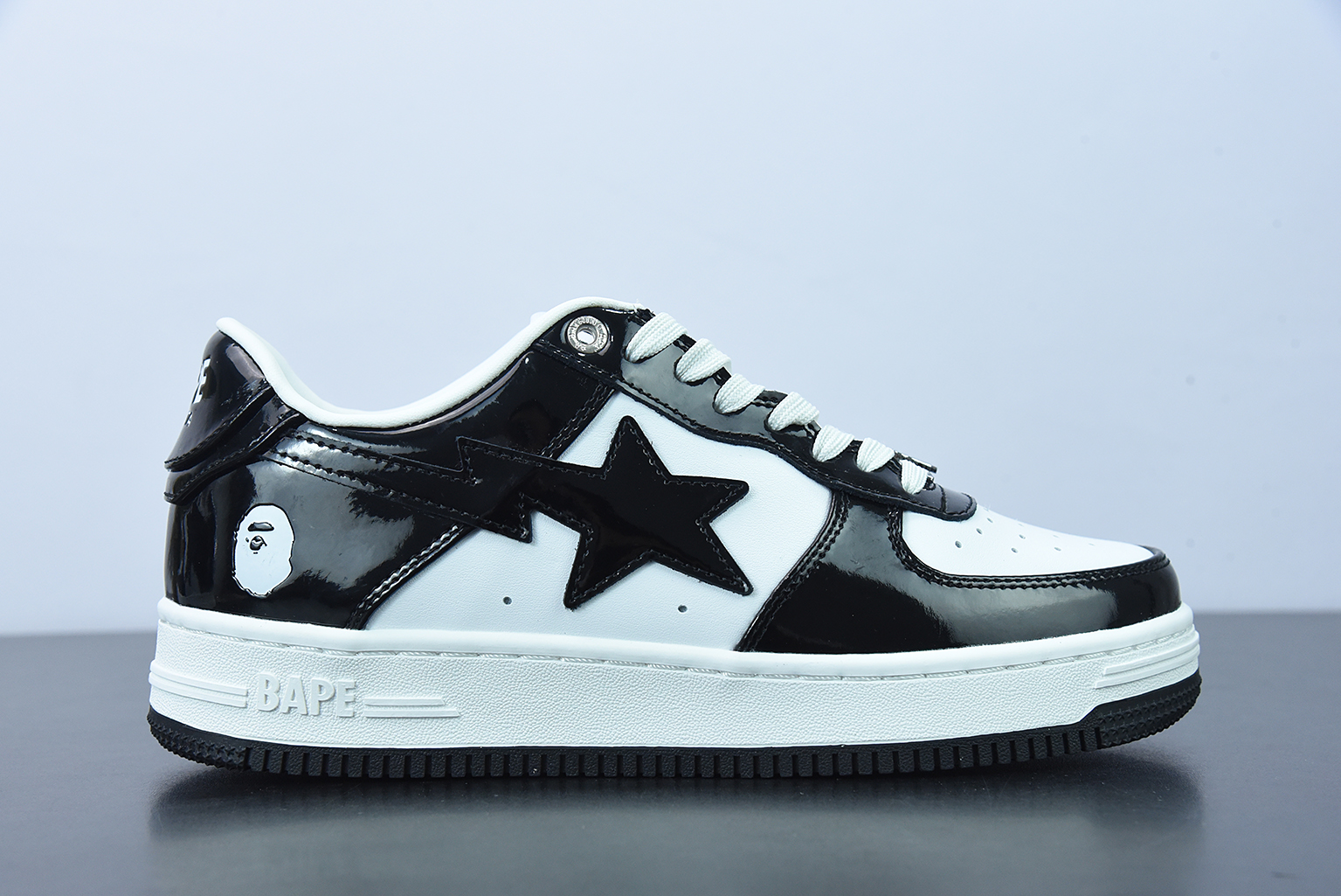 A Bathing Ape Bape Sta Low Black 1H70191001