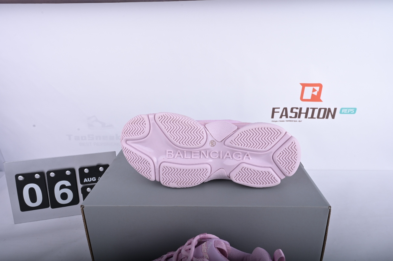 Balenciaga Triple S Letter Pink   524039 W2FA1 5090