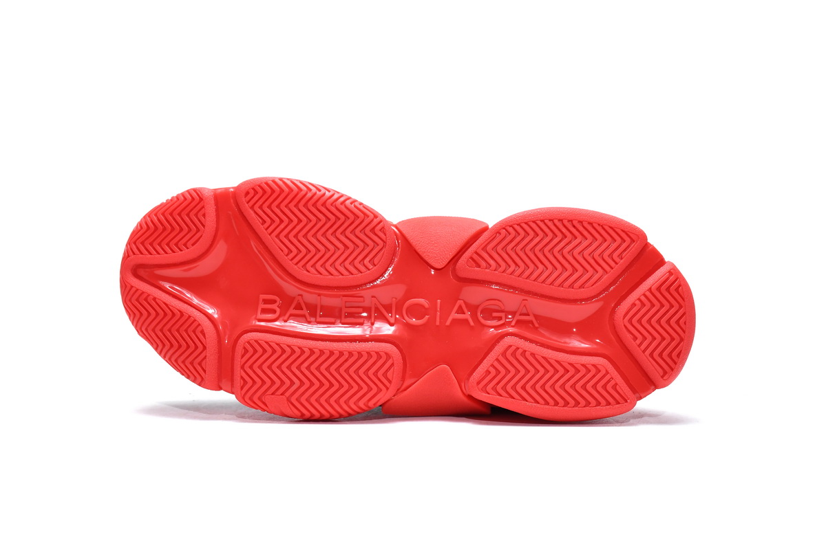 Ba***ci*ga Triple S Black Dark Red   536737 W2FZ1 1060