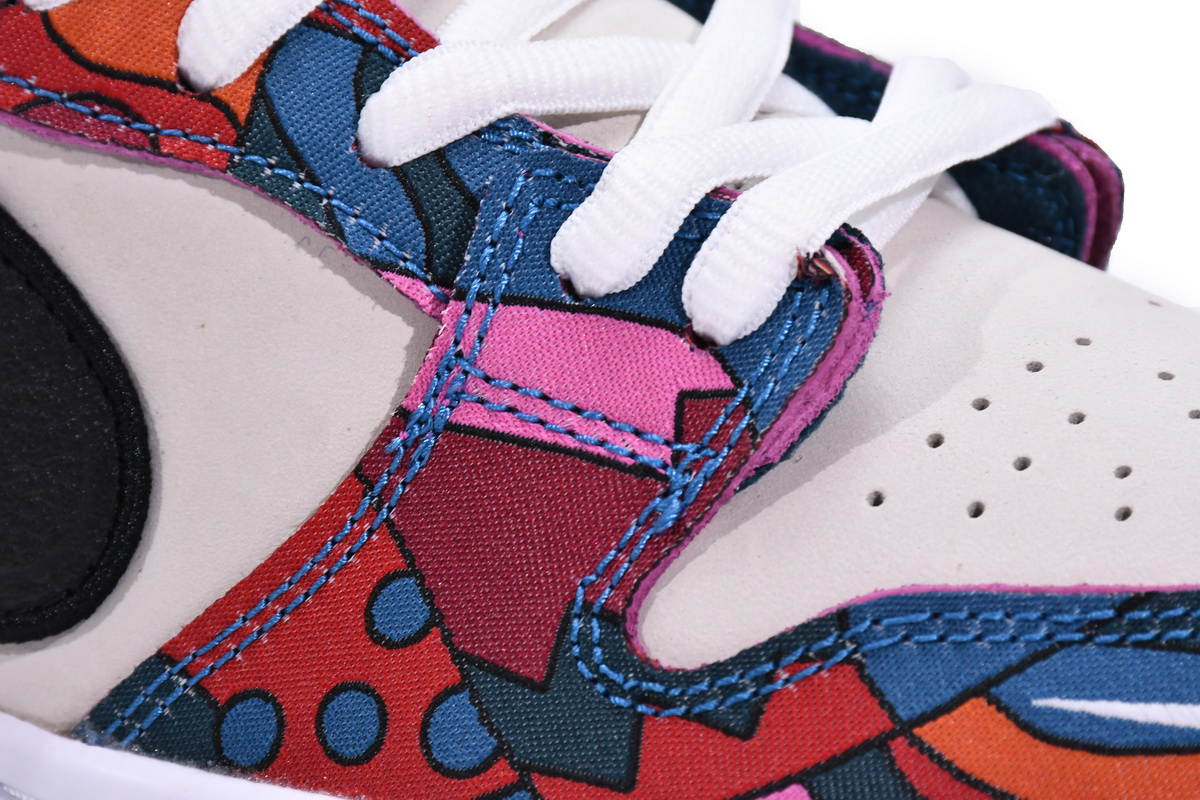 Parra x Nike SB Dunk Low Pro QS Abstract Art  DH7695-600
