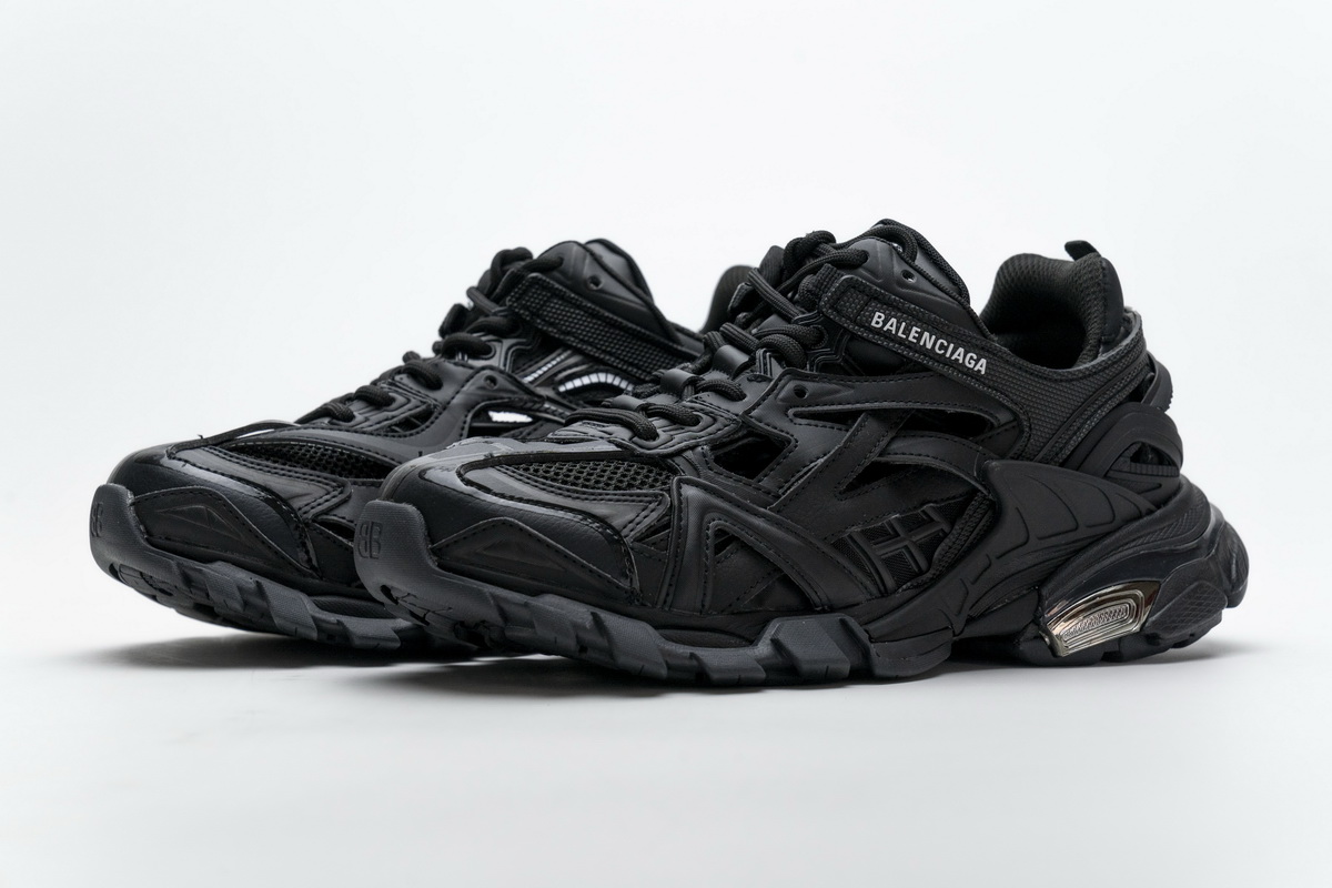 Ba***ci*ga Track 2 Sneaker Black    570391 W2GN1 1000