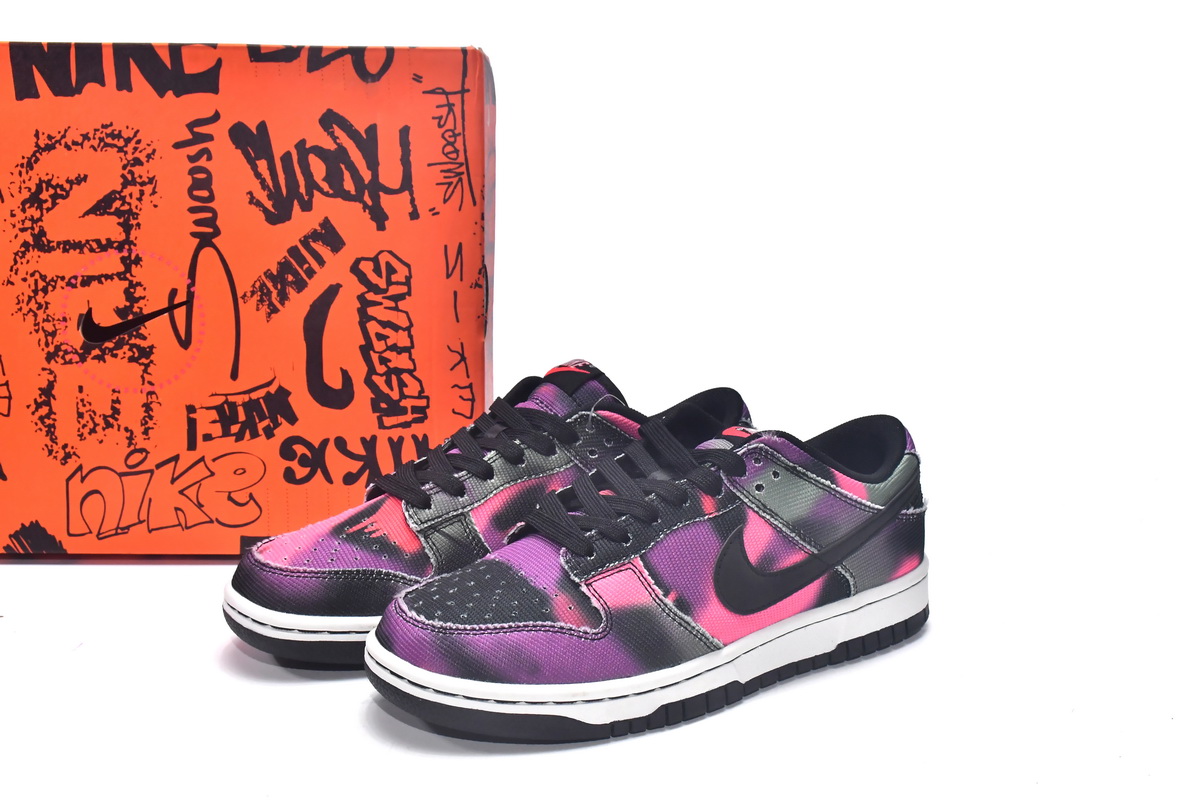 Nike Dunk Low Graffiti Purple DM0108-002