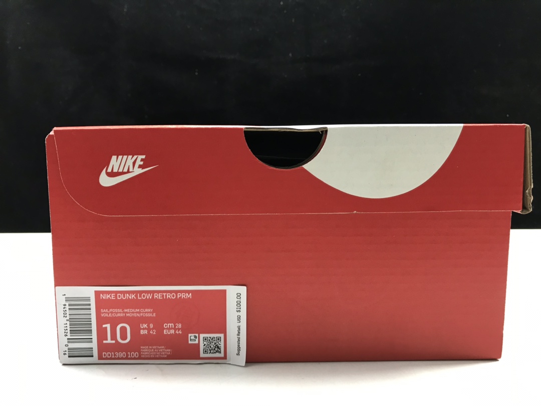 M Batch  NIKE DUNK LOW Retro PRM "Medium Curry"  DD1390-100