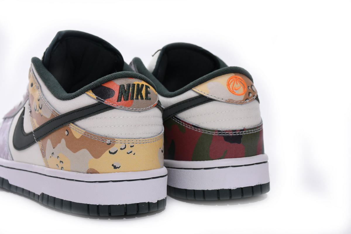 Nike Dunk Low SE Sail Multi-Camo   DH0957-100